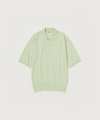 ニット　ＳＵＰＥＲ　ＨＩＧＨ　ＧＡＵＧＥ　ＣＯＴＴＯＮ　ＫＮＩＴ　ＰＯＬＯ　Ａ２５ＳＰ０２ＫＡ