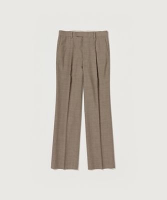 ＜AURALEE (Men)＞スラックス　ＴＲＯＰＩＣＡＬ　ＷＯＯＬ　ＫＩＤ　ＭＯＨＡＩＲ　ＯＮＥーＴＵＣＫ　ＳＬＡＣＫＳ　Ａ２５ＳＰ０２ＷＭ