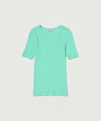 AURALEE (Women)/オーラリー ＯＲＧＡＮＩＣ　ＳＯＦＴ　ＲＩＢ　ＴＥＥ　Ａ２５ＳＴ０４ＯＴ
