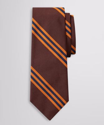 ブルックスブラザーズ　ネクタイ　まとめ売り　ストライプ　ソリッド　ペイズリー ブーレットシルク BB#1ストライプタイ | Brooks Brothers Japan