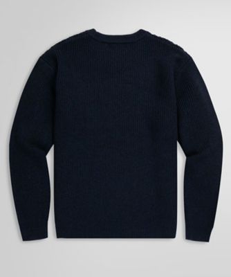 ウール ローゲージ クルーネックセーター 330000400 | Brooks 