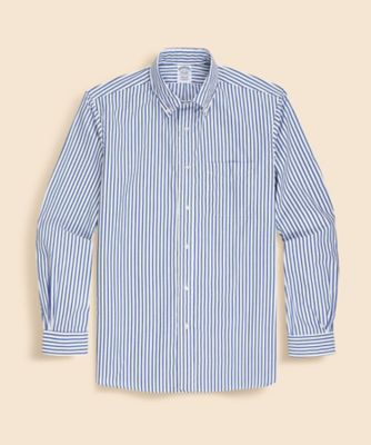 スーピマコットン　ボールドストライプ　ドレスシャツ　Ｒｅｇｕｌａｒ　Ｆｉｔ　Ｍａｄｅ　ｉｎ　ＵＳＡ　３３００００６３４