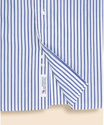 スーピマコットン　ボールドストライプ　ドレスシャツ　Ｒｅｇｕｌａｒ　Ｆｉｔ　Ｍａｄｅ　ｉｎ　ＵＳＡ　３３００００６３４