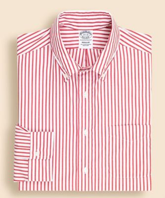 スーピマコットン　ボールドストライプ　ドレスシャツ　Ｒｅｇｕｌａｒ　Ｆｉｔ　Ｍａｄｅ　ｉｎ　ＵＳＡ　３３００００６３５