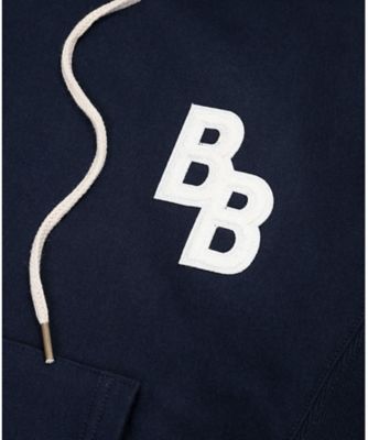 コットンフレンチテリー　ＢＢロゴ　プルオーバー　フーディー　Ｎａｖｙ　３４０２９００８２
