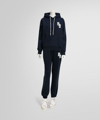 コットンフレンチテリー　ＢＢロゴ　プルオーバー　フーディー　Ｎａｖｙ　３４０２９００８２
