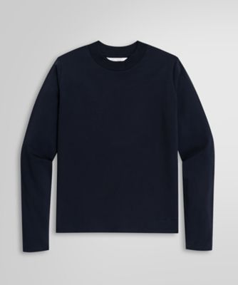 Brooks Brothers/ブルックス ブラザーズ コットンスムース　クルーネック　ロングスリーブ　Ｔシャツ　Ｎａｖｙ　３４０２９０１９４