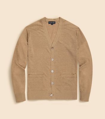 Brooks Brothers/ブルックス ブラザーズ リネン　Ｖネックカーディガン　３３００００７９９