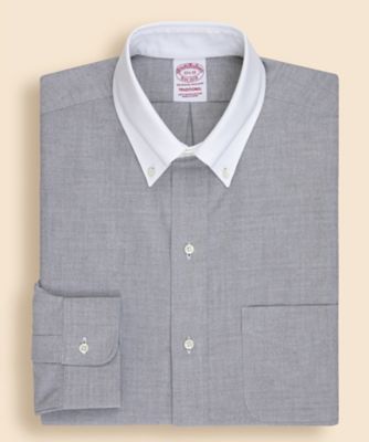 ＪＡＰＡＮ　ＴＲＡＤ．　スーピマコットン　６つ釦　クレリックドレスシャツ　Ｔｒａｄｉｔｉｏｎａｌ　Ｆｉｔ　３３００００８２４
