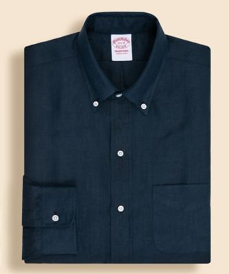 ＪＡＰＡＮ　ＴＲＡＤ．　アイリッシュリネン　６つ釦　ドレスシャツ　Ｔｒａｄｉｔｉｏｎａｌ　Ｆｉｔ　３３００００８２７