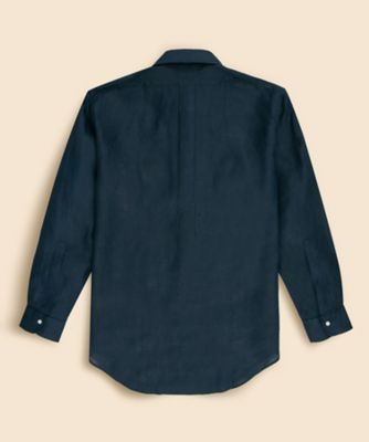 ＪＡＰＡＮ　ＴＲＡＤ．　アイリッシュリネン　６つ釦　ドレスシャツ　Ｔｒａｄｉｔｉｏｎａｌ　Ｆｉｔ　３３００００８２７