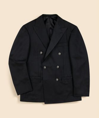 Brooks Brothers/ブルックス ブラザーズ JAPAN TRAD. ウール ダブル6釦ブレザー Classic Made by RING JACKET 330000845
