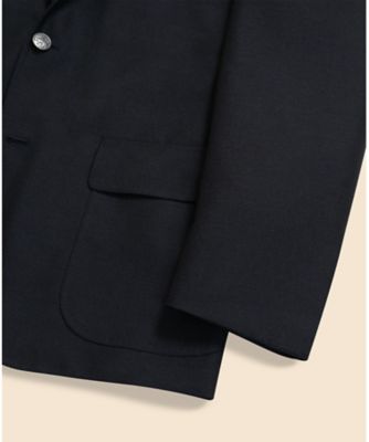 ＪＡＰＡＮ　ＴＲＡＤ．　ウール／モヘア　段返り３釦ブレザー　Ｔｒａｄｉｔｉｏｎａｌ　Ｍａｄｅ　ｂｙ　ＲＩＮＧ　ＪＡＣＫＥＴ
