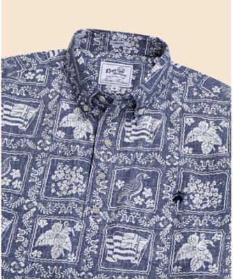 Ｂｒｏｏｋｓ　Ｂｒｏｔｈｅｒｓ×Ｒｅｙｎ　Ｓｐｏｏｎｅｒ　コットン／ポリエステル　プルオーバー　アロハシャツ　３３００００８５５