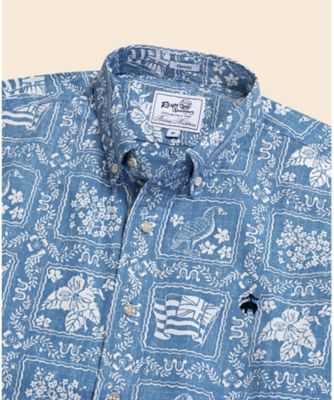 Ｂｒｏｏｋｓ　Ｂｒｏｔｈｅｒｓ×Ｒｅｙｎ　Ｓｐｏｏｎｅｒ　コットン／ポリエステル　ボタンダウン　アロハシャツ　３３００００８５８