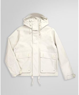 BROOKS BROTHERS / Brooks Brothers Cotton Blend Hooded Windbreaker 330000871