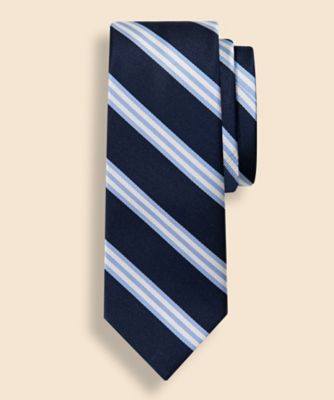 Brooks Brothers/ブルックス ブラザーズ シルク　ＢＢ＃１ストライプ　レップタイ　Ｍａｄｅ　ｉｎ　ＵＳＡ　３３００００９２０