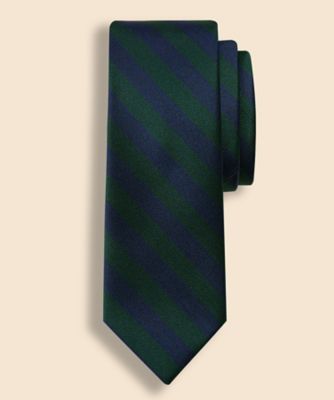 Brooks Brothers/ブルックス ブラザーズ シルク ガードストライプ レップタイ Made in USA 330000937