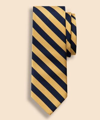 Brooks Brothers/ブルックス ブラザーズ シルク ガードストライプ レップタイ Made in USA 330000939
