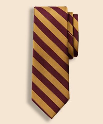 Brooks Brothers/ブルックス ブラザーズ シルク ガードストライプ レップタイ Made in USA 330000941