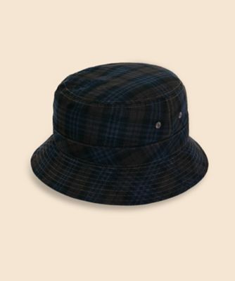 Brooks Brothers/ブルックス ブラザーズ コットン／ポリエステル　シアサッカー　チェック　ハット　３３０００１０３７
