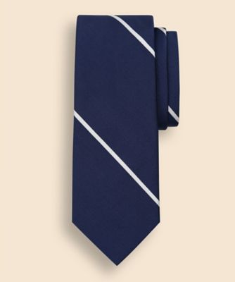 Brooks Brothers/ブルックス ブラザーズ JAPAN TRAD. シルク/コットン モガドール ラージ BB#3バーストライプ レップタイ 330001204
