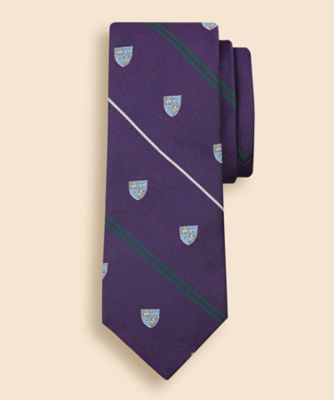 Brooks Brothers/ブルックス ブラザーズ JAPAN TRAD. シルク クレスト ストライプ レップタイ 330001211