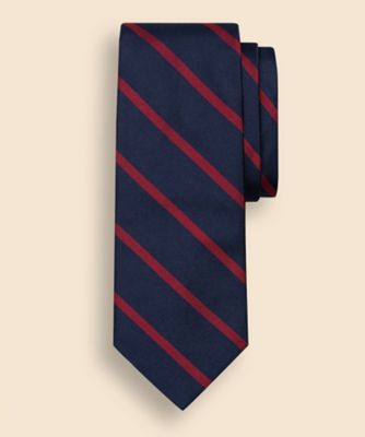 Brooks Brothers/ブルックス ブラザーズ JAPAN TRAD. シルク アメリカン ファン レップタイ 330001213