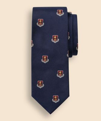 Brooks Brothers/ブルックス ブラザーズ シルク GFクレスト レップタイ 330001217