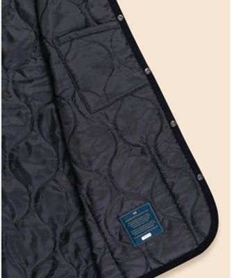 【ポールスミス別注】LAVENHAM ネイビー キルティングベスト Brooks Brothers×LAVENHAM ミックフィールド