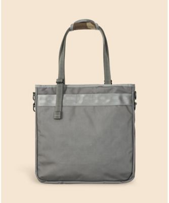 BRIEFING BROOKS MIRE L ECO TOTE グレー Brooks Brothers×BRIEFING ユーティリティ