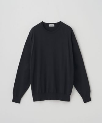クルーネック長袖ニットプルオーバー 24G MODERN FIT