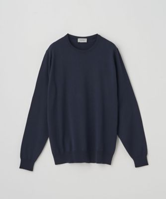 クルーネック長袖ニットプルオーバー 24G MODERN FIT