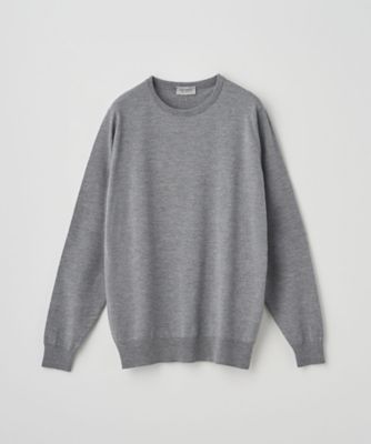 クルーネック長袖ニットプルオーバー 24G MODERN FIT