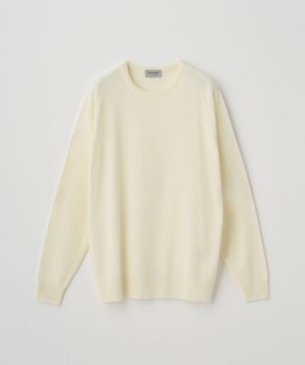クルーネック長袖ニットプルオーバー 24G MODERN FIT