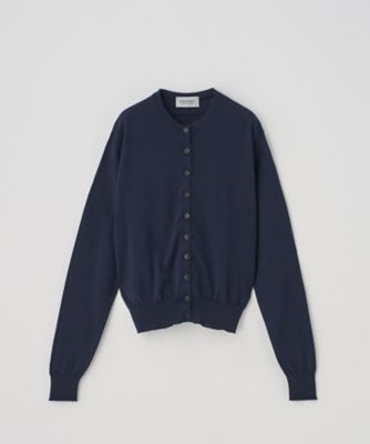 JSロゴジャガード長袖ニットカーディガン | JOHN SMEDLEY (Women