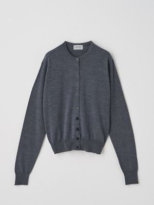 JSロゴジャガード長袖ニットカーディガン | JOHN SMEDLEY (Women