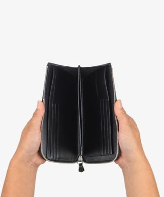 コードバン　Ｌジップスリム長財布
