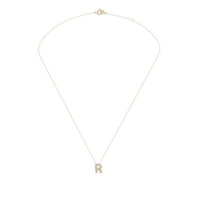プルミエトワールイニシャル（Ｒ）ネックレス　ＡＢ１７９７０１０１０Ｒ