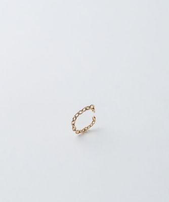 ＜Hirotaka (Women)＞ＡＬＬ　ＡＢＯＵＴ　ＢＡＳＩＣＳ　オブロング　チェーン　イヤーカフ　Ｓサイズ　※シングル　ＡＢ２３２ＫＭＦ