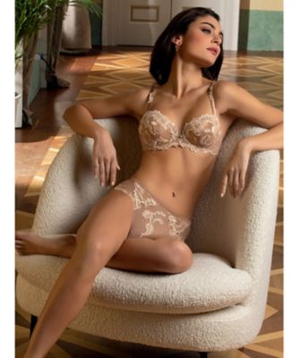 リズシャルメル　シルクスリップ、ブラ、タンガのセット ボーイズタンガ | LISE CHARMEL (Women)/リズ シャルメル | 三越伊勢丹