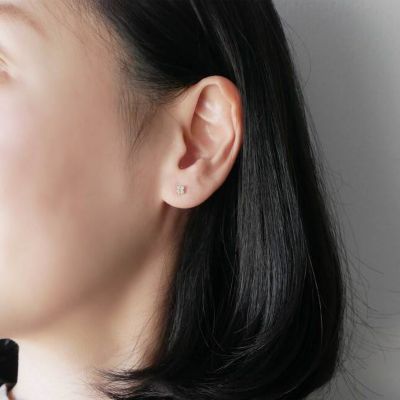 ダイヤモンド　カローラ　ピアス　ＡＧＡＡ１０９１　ＤＩ