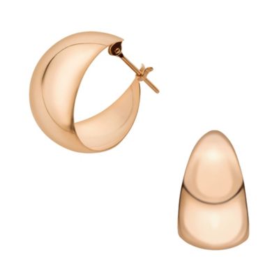 ＜Vendome Aoyama (Women)＞ピンクゴールド　フープ　ピアス　ＡＧＡＡ１５８４　ＰＧ