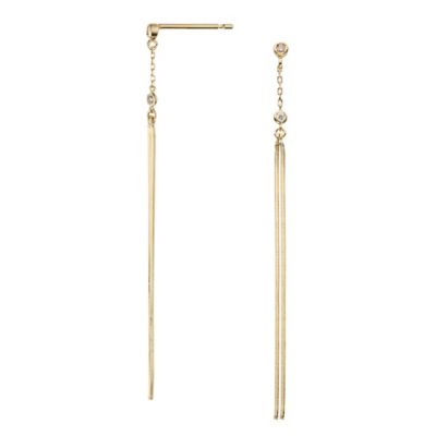 ＜Vendome Aoyama (Women)＞ルミエール－ドゥロー　ダイヤモンド　ピアス　ＡＧＶＡ１４５８　　ＤＩ