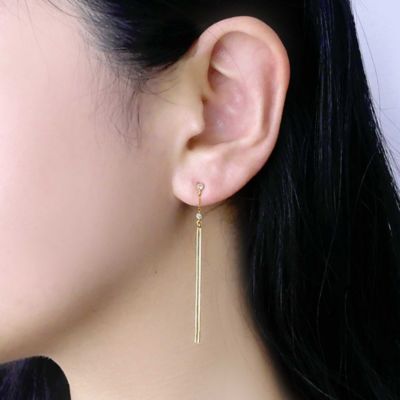 ルミエール－ドゥロー　ダイヤモンド　ピアス　ＡＧＶＡ１４５８　　ＤＩ