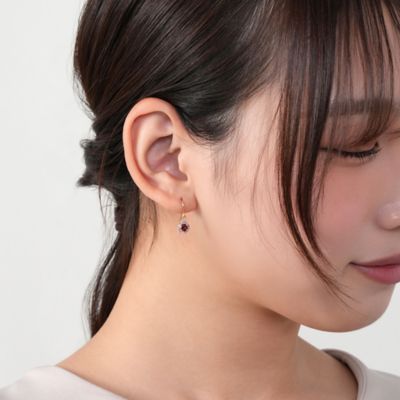 ガーネット　アメシスト　ピアス　ＡＧＶＡ１５８６　ＧＮ