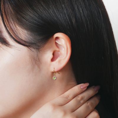 ペリドット　ピアス　ＡＧＶＡ１５８６　ＰＤ