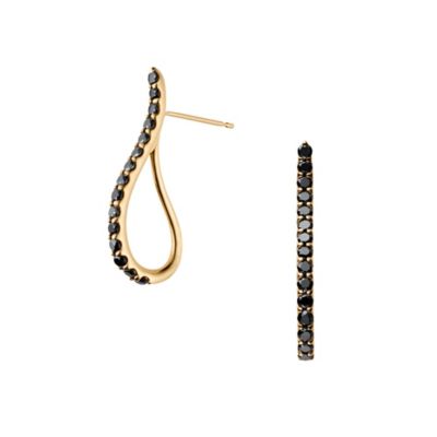 ＜Vendome Aoyama (Women)＞ブラックダイヤモンド　ピアス　ＡＧＶＡ１５８７　ＤＺ