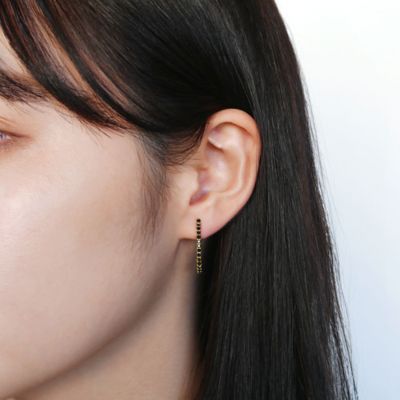 ブラックダイヤモンド　ピアス　ＡＧＶＡ１５８７　ＤＺ