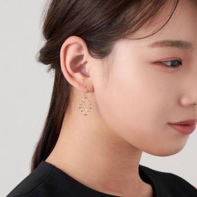 ゴールド ピアス AGVA1589 YG | Vendome Aoyama (Women